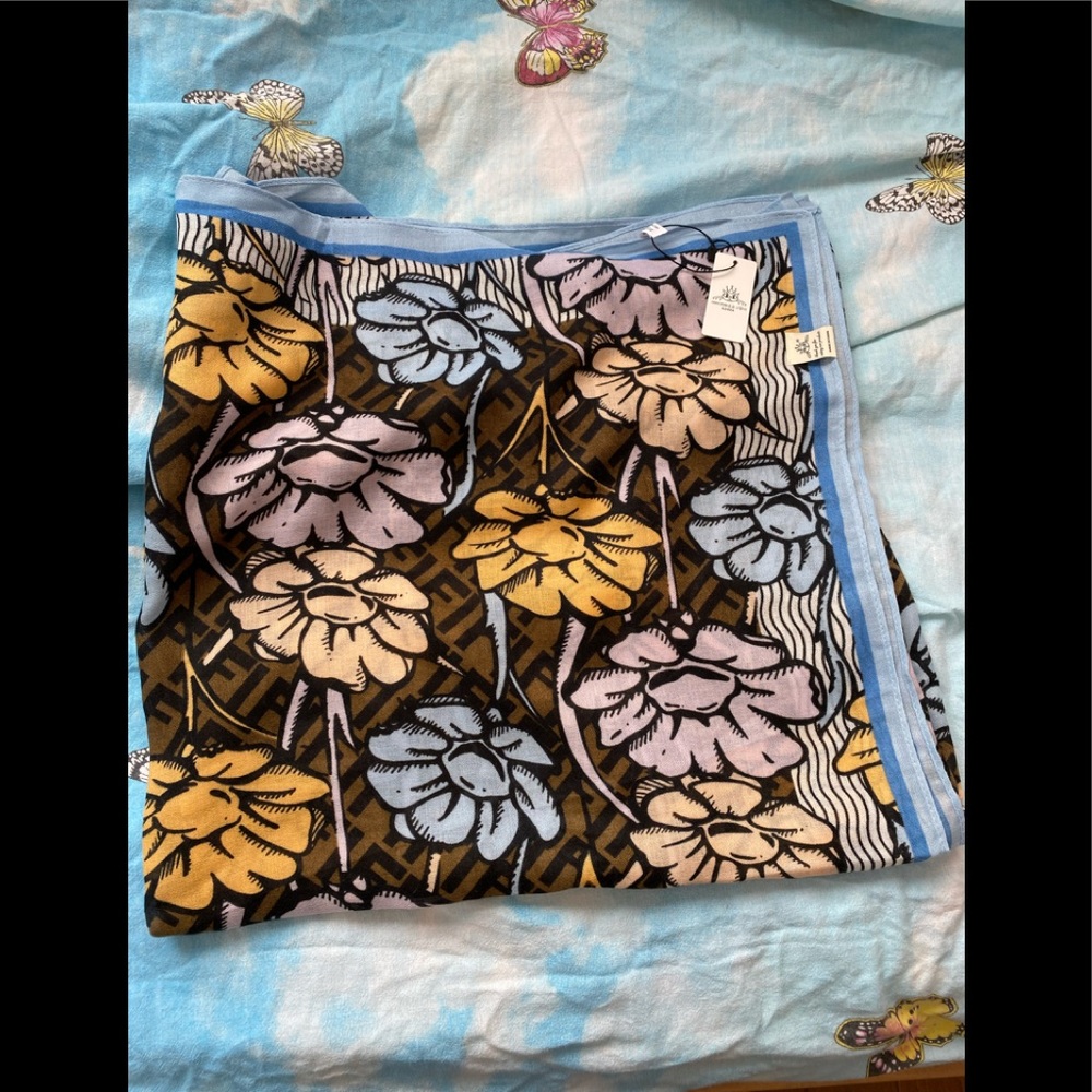 Floral Neck Scarf
